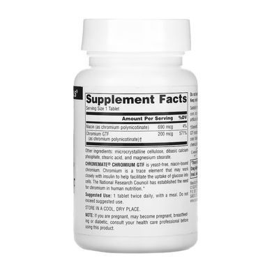 ChromeMate&reg; Chromium GTF 200 mcg, Yeast Free - 240 tabs