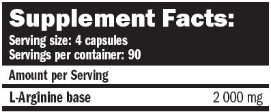 Аргинин Amix Arginine 120 caps