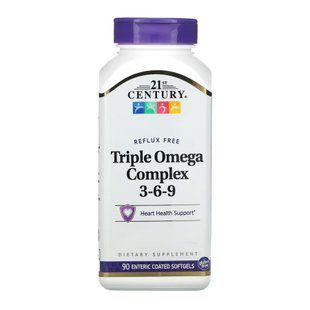 Triple Omega Complex Enteric Coated - 90 softgels