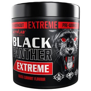 Предтренировочный комплекс Activlab Black Panther Extreme 300 г Смородина черная