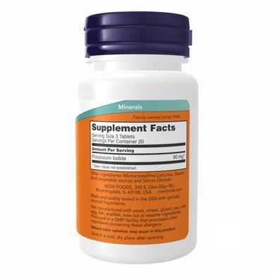 Potassium Iodide 30mg - 60 tabs