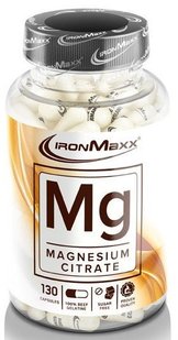 Магний IronMaxx Mg Magnesium Citrate 130 таб