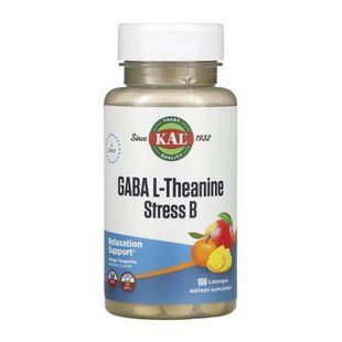 GABA L-Theanine Stress B - 100 lozenges