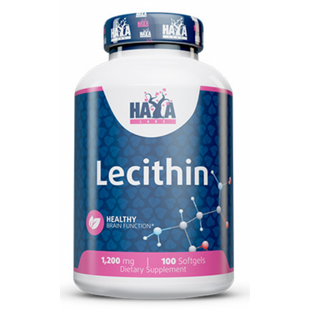 Лецитин Haya Labs Lecithin 1200 мг - 100 софт гель