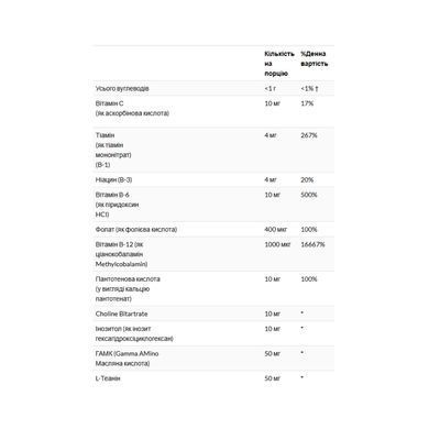 GABA L-Theanine Stress B - 100 lozenges