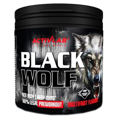 Предтренировочный комплекс Activlab Black Wolf 300 гМультифрукт