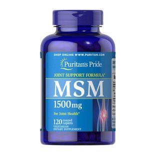 Puritan's Pride MSM 1500 mg (120 caplets)