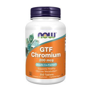 NOW GTF Chromium 200 mcg (250 tab)