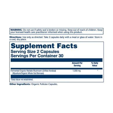 Org Grown Fermented Maitake 1000mg - 60 caps