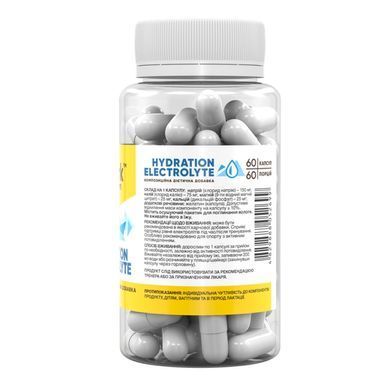 Hydration Electrolyte -60 caps