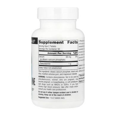 L-Phenylalanine 500mg - 100 tabs