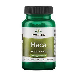 Swanson Maca 500 mg (60 caps)