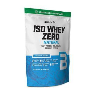 BioTech Iso Whey Zero Natural (1 kg, coconut)