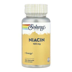 Niacin 100mg - 100 vcaps