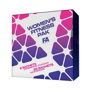 Женские витамины и минералы Fitness Authority Women's Fitness Pak 30 пак