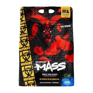 Гейнер Mutant Mass 6.8 кг, ванільне морозиво