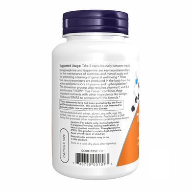 True Focus - 90 vcaps