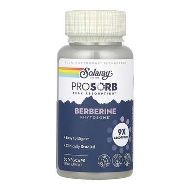 Prossorb Berberine 9x - 30 vcaps