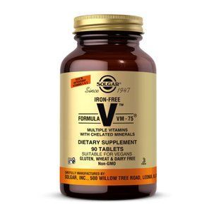 Iron-Free Formula VM-75&reg; - 90 tabs