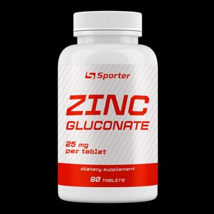 Sporter Zinc (вид Gluconate) 25 мг - 90 таб