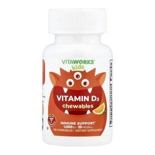 VitaWorks Kids Vitamin D - 120 chewables