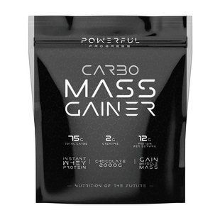 Гейнер Powerful Progress Carbo Mass Gainer, 2 кг, банановый вкус