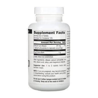 Pau D'Arco 500mg - 250 tabs