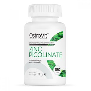 Цинк пиколинат OstroVit Zinc Picolinate 150 таб