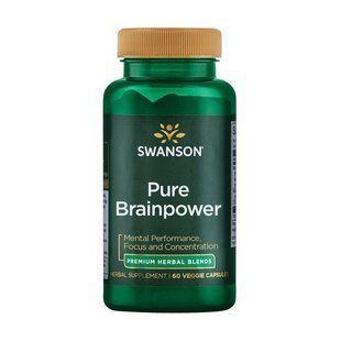 Swanson Pure Brainpower (60 veg caps)
