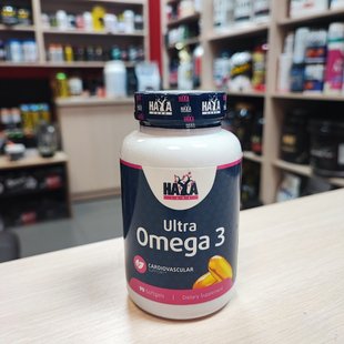 Жирные кислоты Ultra Omega 3 Haya Labs 180