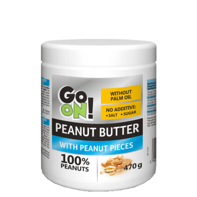 Супер масло Peanut Butter GO ON Nutrition 0.5 кг