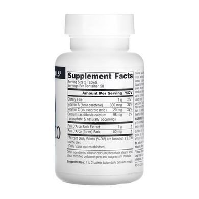 Pau D'Arco Extract 500mg - 100 tabs