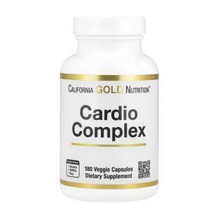California Gold Nutrition Cardio Complex (180 veg caps)
