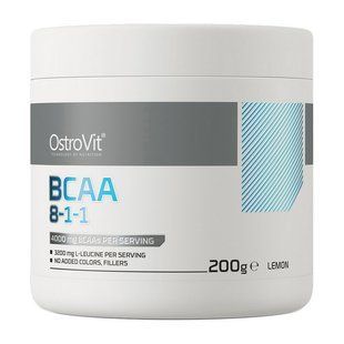 OstroVit BCAA 8-1-1 амінокислоти порошок 200 г лимон