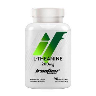 IronFlex L-Theanine Double Strength 200 mg (90 veg caps)