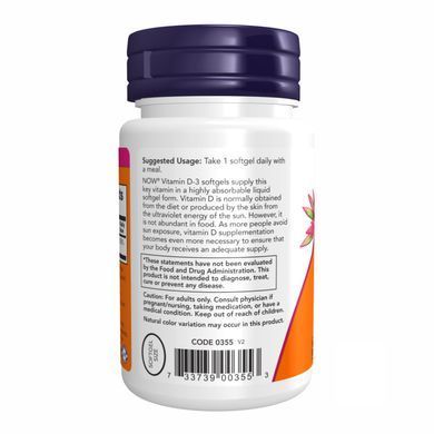 VIT D-3 2000 IU - 30 sgels