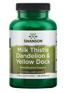 Milk Thistle Dandelion-Yellow Dock - 120 cap