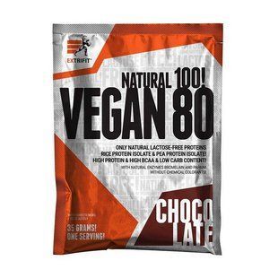 EXTRIFIT Vegan 80 (35 g, caramel)