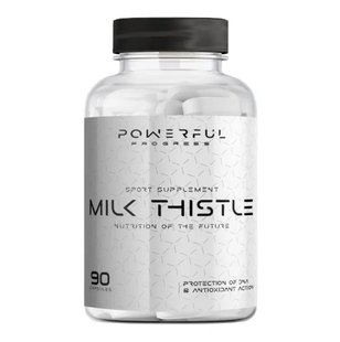 Экстракт расторопши Powerful Progress Milk Thistle 90 капсул