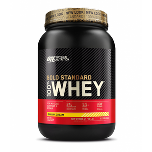 Gold Standard 100% Whey - 908g Strawberry Banana