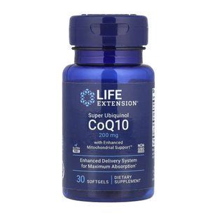 Super Ubiquinol CoQ10 with Enhanced Mitochondrial Support&trade; 200 mg - 30 softgels