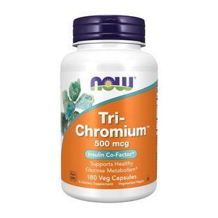 NOW Tri-Chromium 500 mcg (180 veg caps)