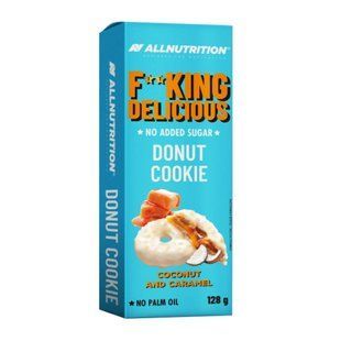 Fitking Delicious Donut Cookie - 128g Coconut and Caramel