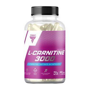 Жироспалювач Trec Nutrition - L-Carnitine 3000 - 60 капсул