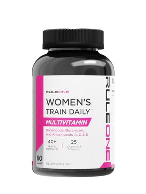 Женские мультивитамины Rule 1 Women's Train Daily Multivitamin 60 таб