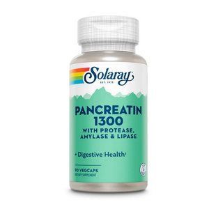 Solaray Pancreatin 1300 (90 veg caps)