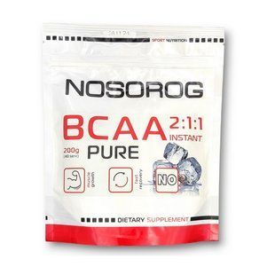 NOSOROG BCAA 2:1:1 амінокислоти порошок без смаку 200 г (pure)