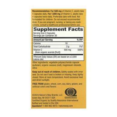 Vitamin C - 120 vcaps