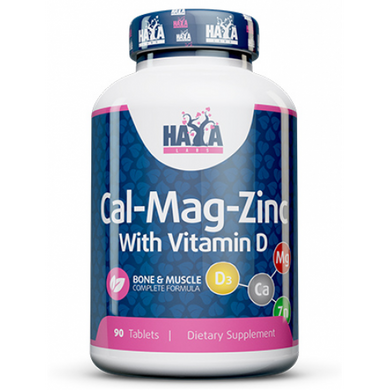 Calcium Magnesium & Zinc with Vitamin D - 90 таб