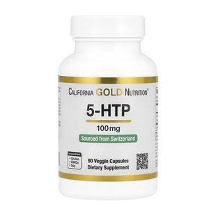 California Gold Nutrition 5-HTP 100 mg (90 veg caps)